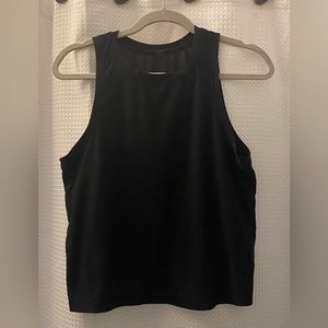 Beyond Yoga Tank - Featherweight Rebalance in Darkest Night. Size XS